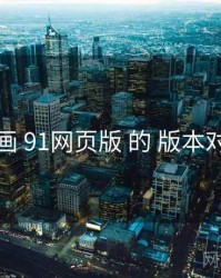 刻画 91网页版 的 版本对照